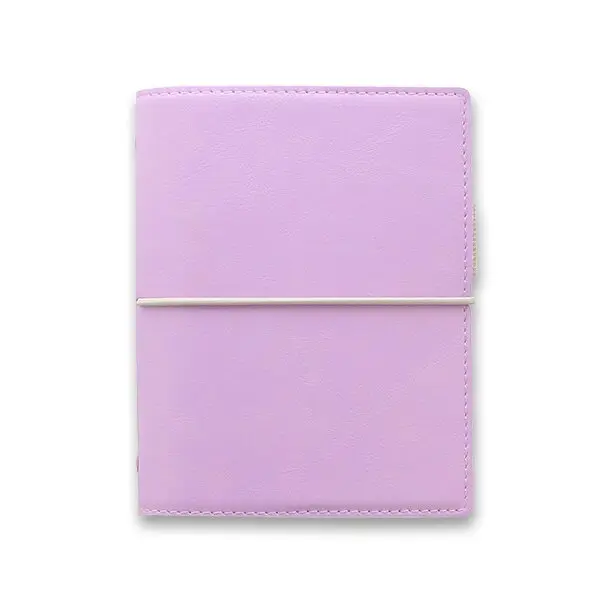 Kapesní diář Filofax Domino Soft A7 pastelové fialová