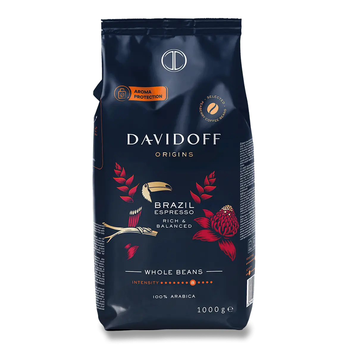 Davidoff café Origins Brazil- zrnková káva - 1 kg