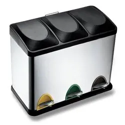 Toro - odpadkový koš - 480 x 600 x 320 mm, 3 x 15 l