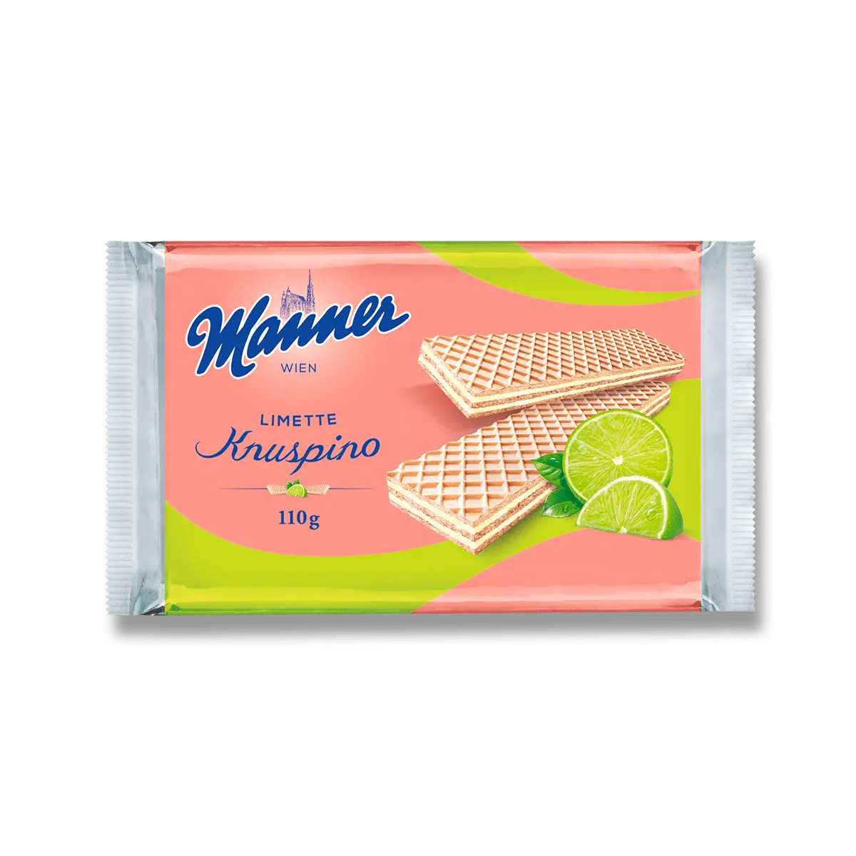 Manner Kruspino Limette - oplatky s náplní -  110 g