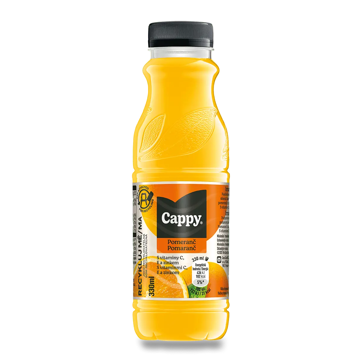 Cappy Nektar pomeranč 12 x 330 ml