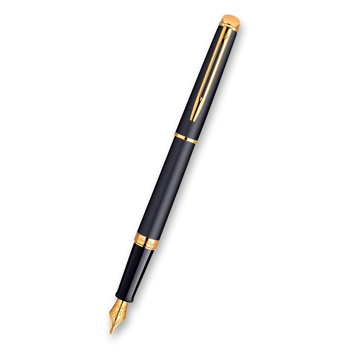 Waterman Hémisphére Matt Black GT - plnicí pero, hrot F