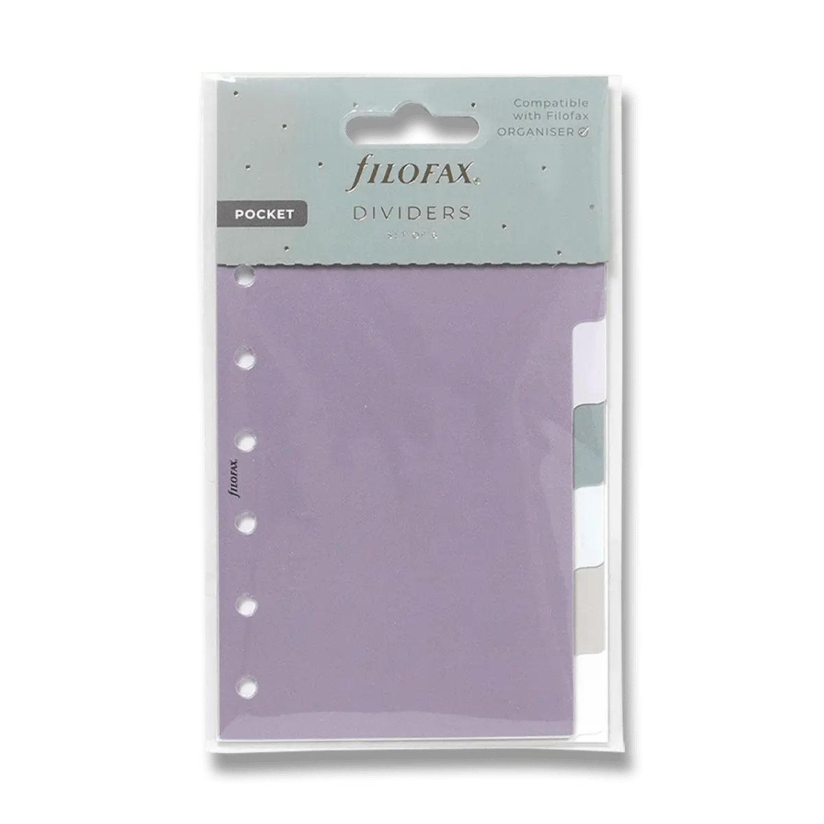 Filofax - náplň kapesní - rozřazovač Norfolk, 6 záložek