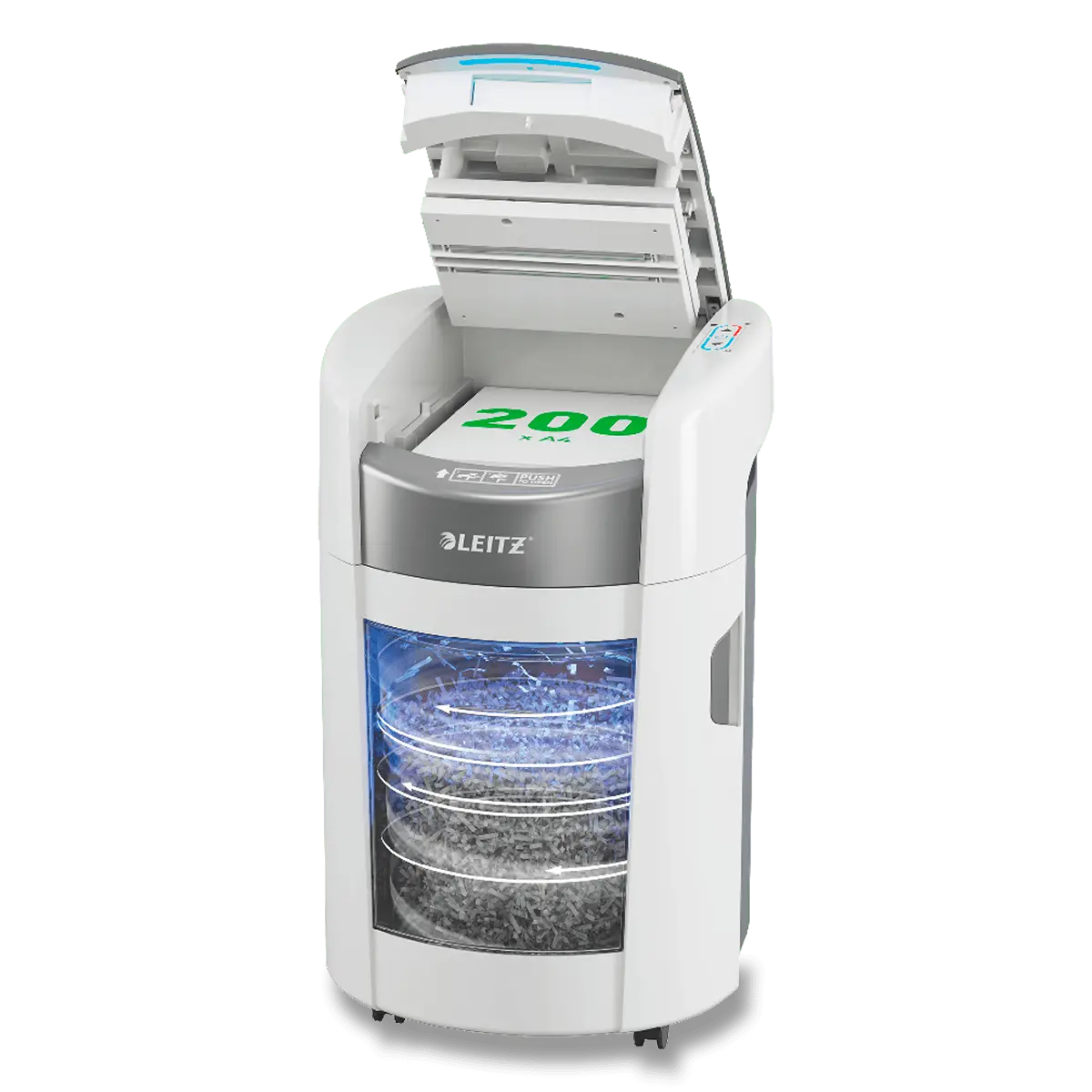 Leitz IQ OptiMax Autofeed Small Office 200 P5 - skartovačka