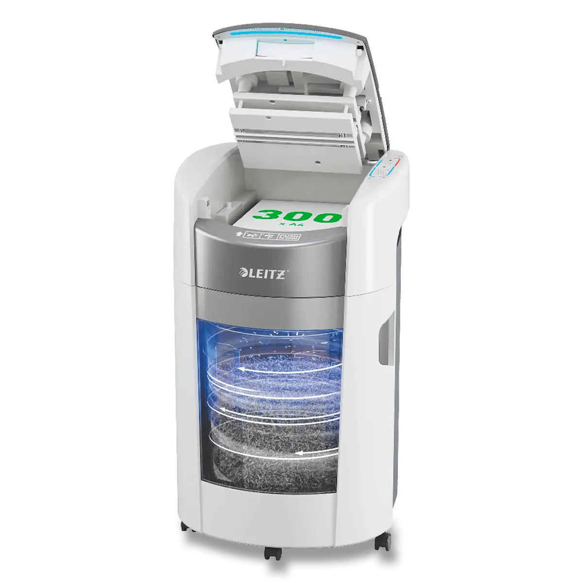 Leitz IQ OptiMax Autofeed Office 300 P4 - skartovačka