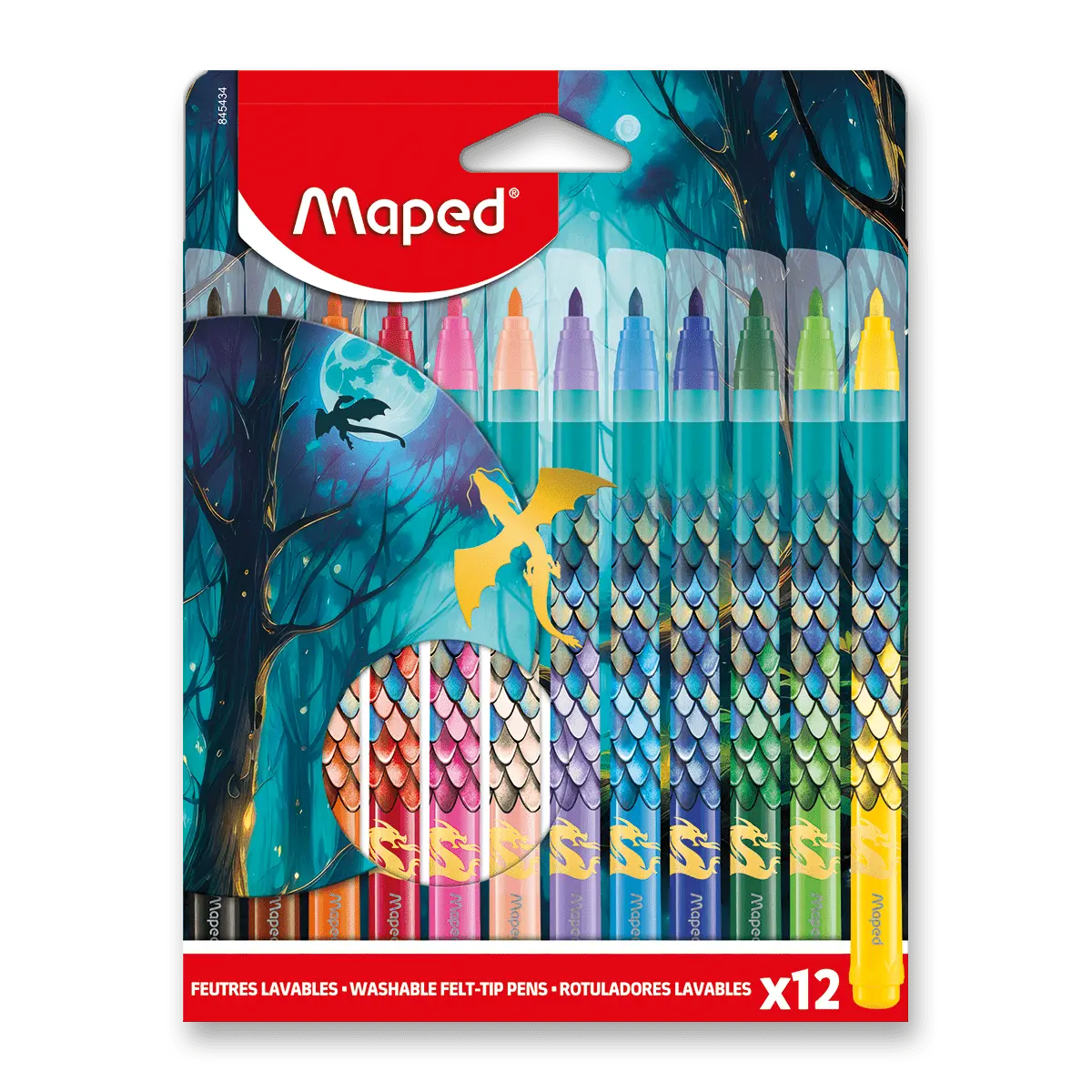 Maped Dragon - dětské fixy - 12 barev