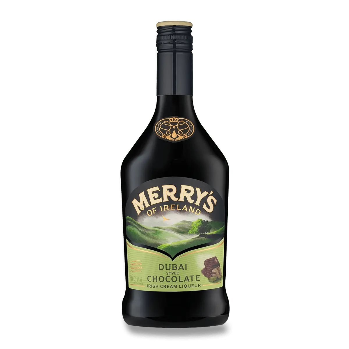 Merrys - irský krémový likér - dubajská čokoláda, 0,7 l