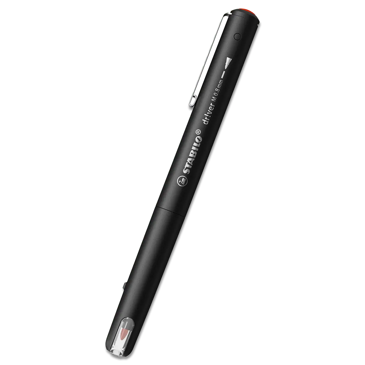 Liner na psaní STABILO dr!ver - medium, červená