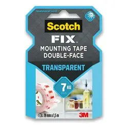 3M Scotch FIX - transparentní páska - 19 mm x 1,5 m