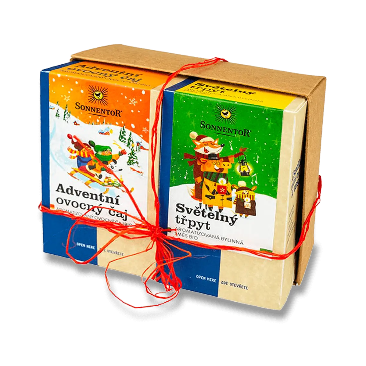 Sonnentor Adventní Čas - dárkové balení čajů