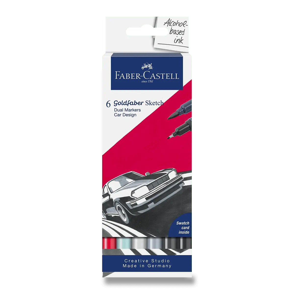 Popisovače Gofa Sketch Dual set 6 Car design