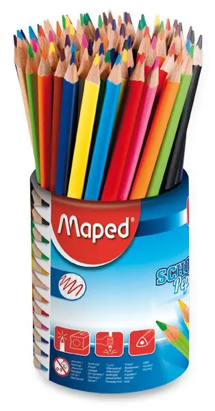 Maped Color'Peps - pastelky - 72 kusů (6 x 12 barev) v dóze