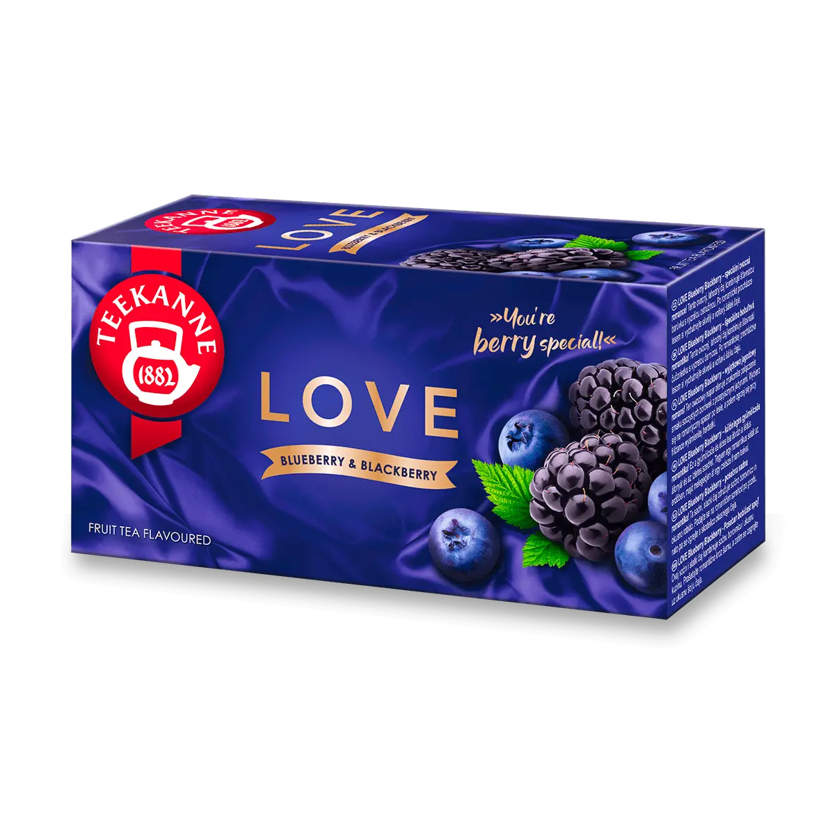 Teekanne Love - ovocný čaj - borůvka a ostružina