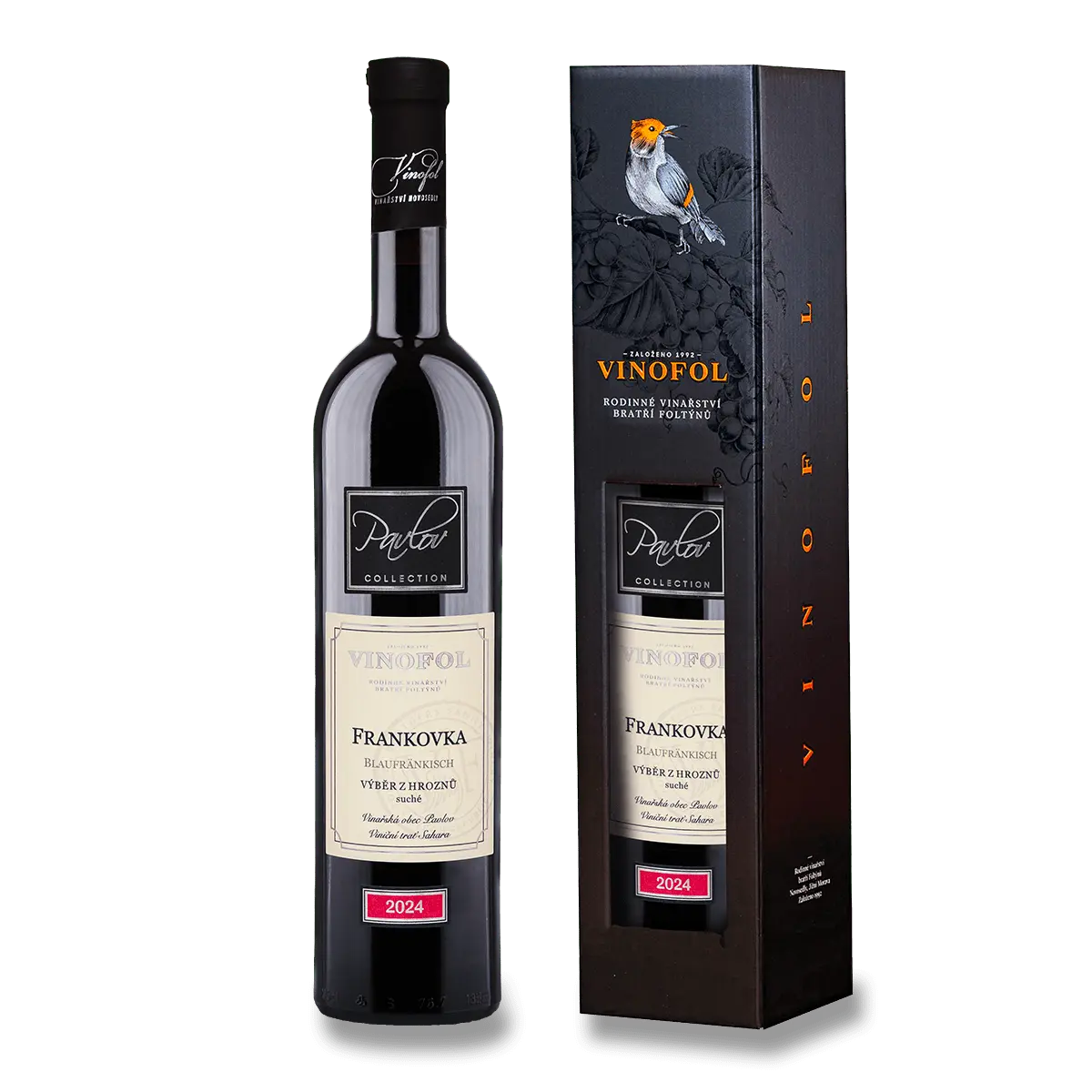 Frankovka Exclusive - červené víno - 0,75 l