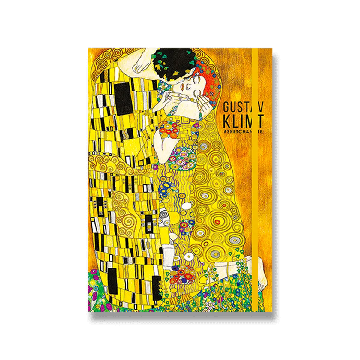 Shkolyaryk Sketch & Note Art - náčrtník - A5, 80 listů, tečkovaný, Van Gogh nebo G. Klimt, mix motivů