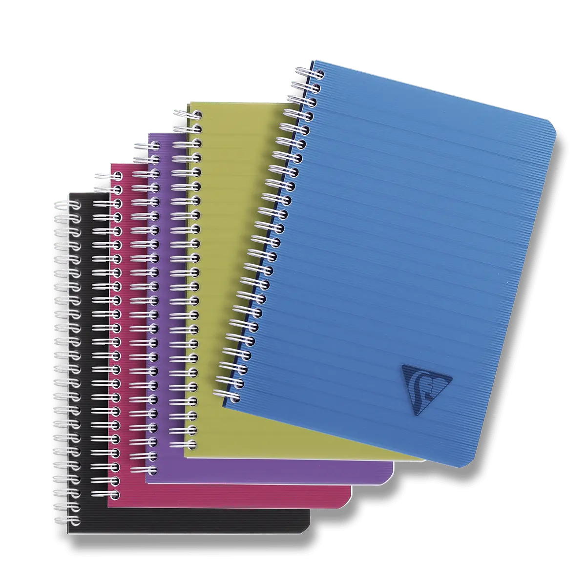 Clairefontaine Linicolor Intensive - kroužkový blok - A5, 90 l., linkovaný, mix barev