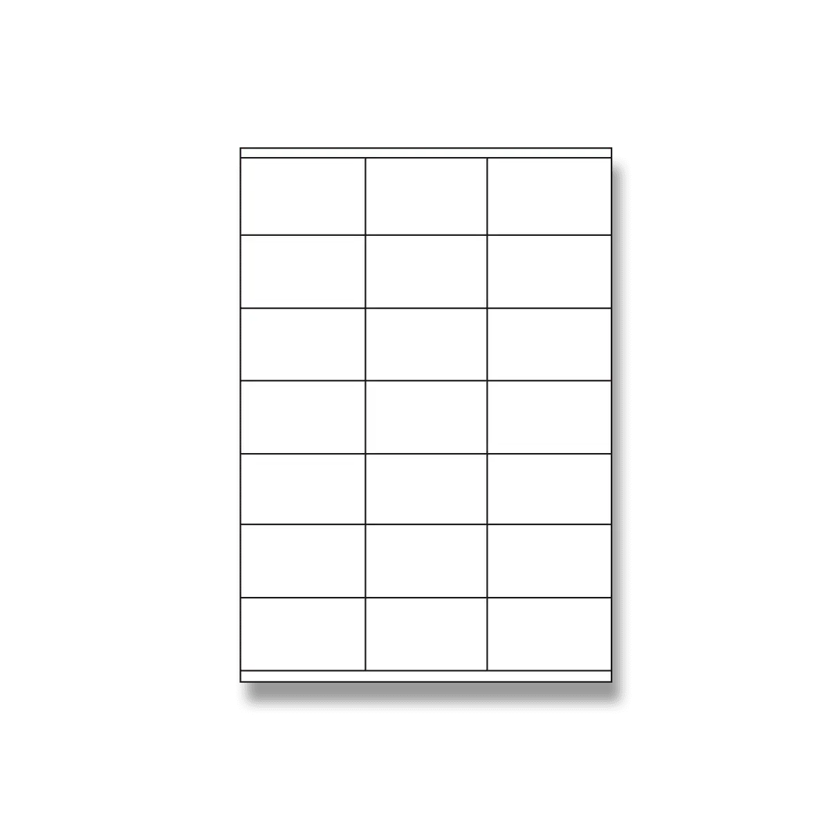 OA - samolepicí etikety - 70,0×41,0 mm, 2100 etiket