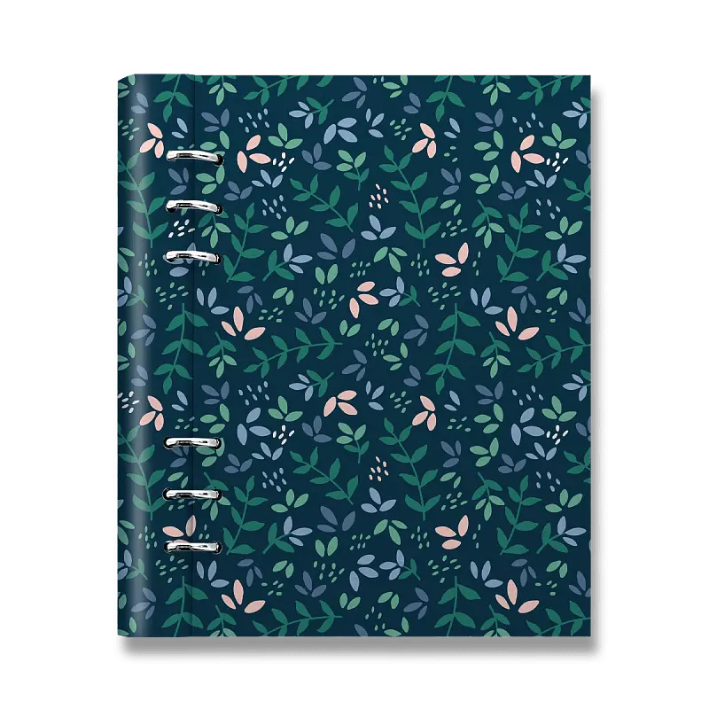 Diář Filofax Clipbook Garden A5 dusk