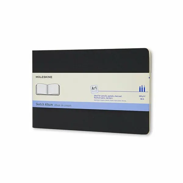 Moleskine - čierny skicár