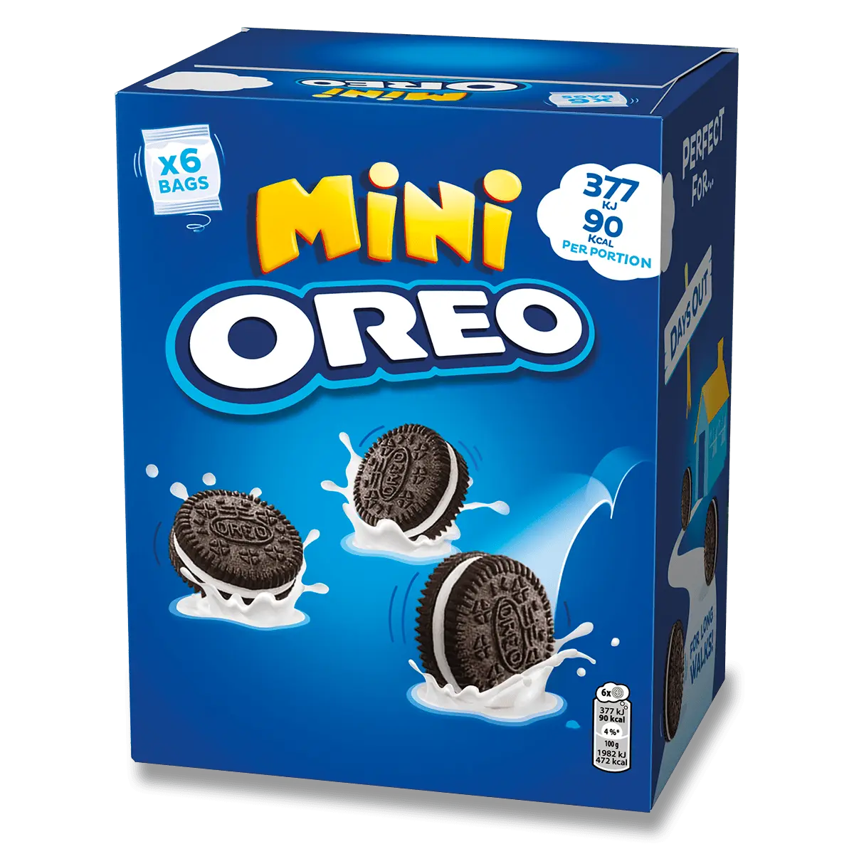 Oreo Mini - sušenky s náplní - 114 g