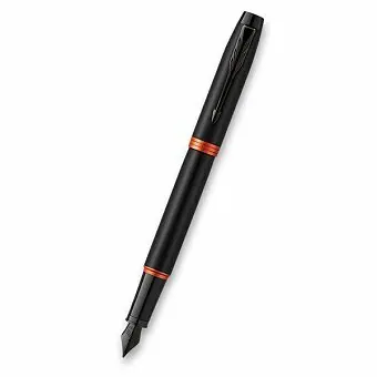 Parker IM Vibrant Rings Orange - plnicí pero hrot