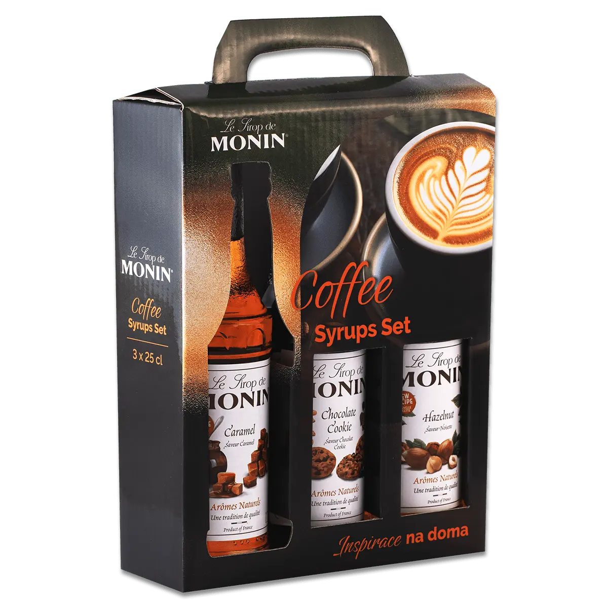 Monin - sada sirupů do kávy - 3 x 250 ml