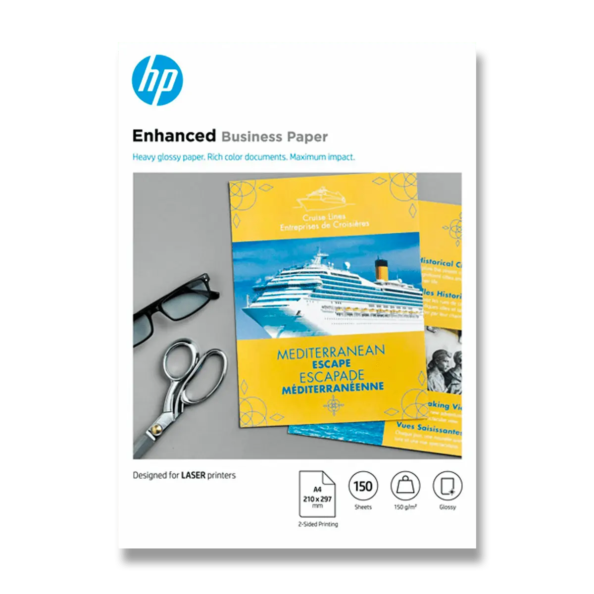 HP Laser Photo Paper - matný foto papír - A4, 200 g, 150 listů