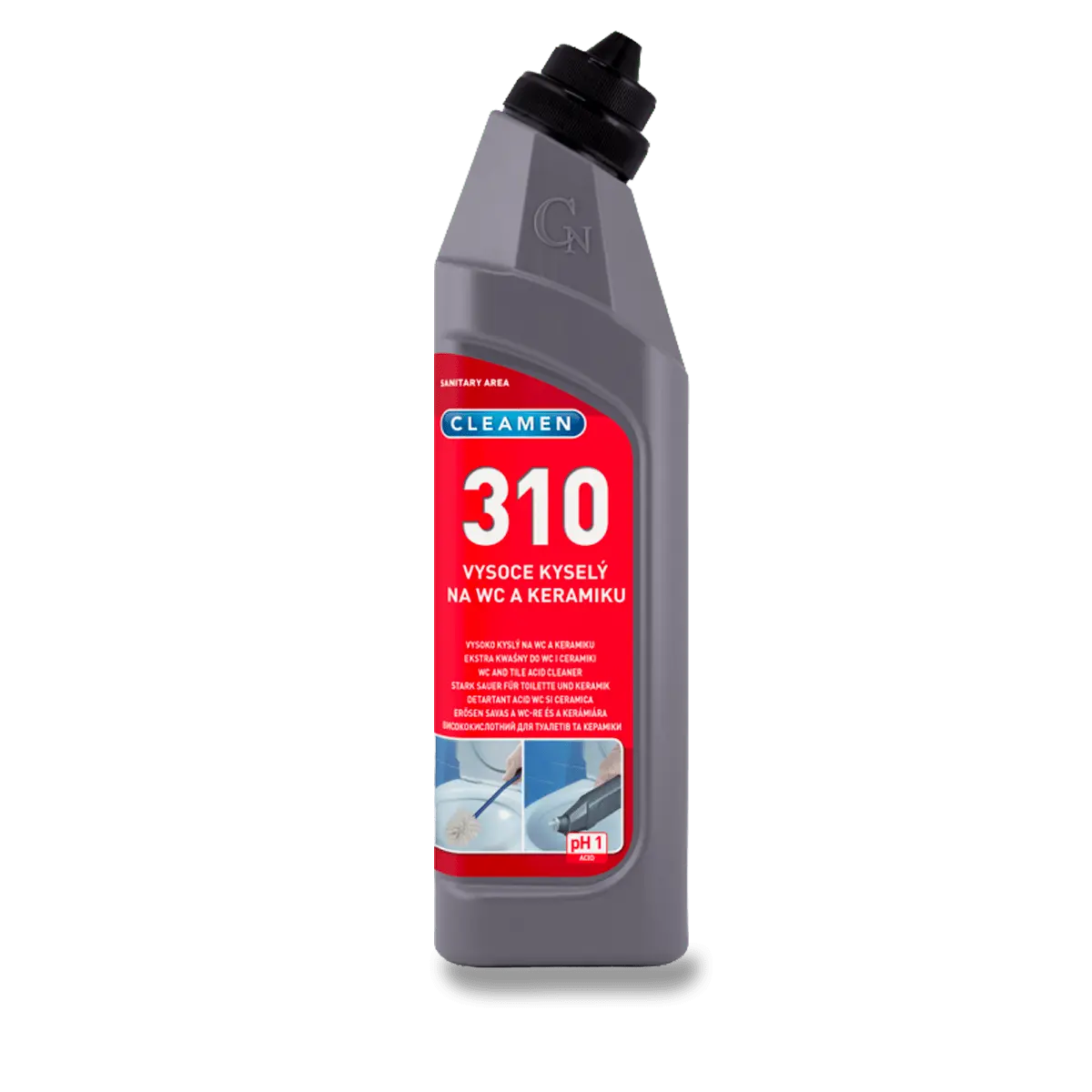 Cleamen 310 Profi - extra kyselý čistič na wc - 750 ml