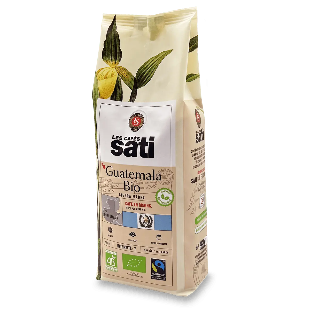 Sati Guatemala Sierra Madre BIO - zrnková káva - 500 g