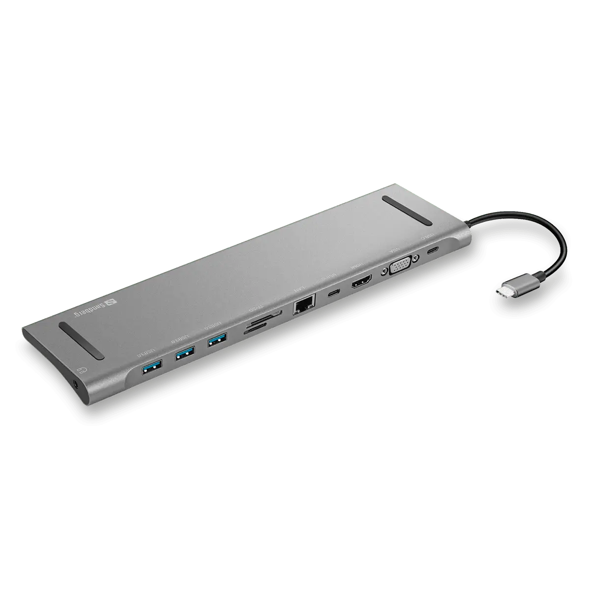 Sandberg USB-C 10-in-1 Docking Station - dokovací stanice