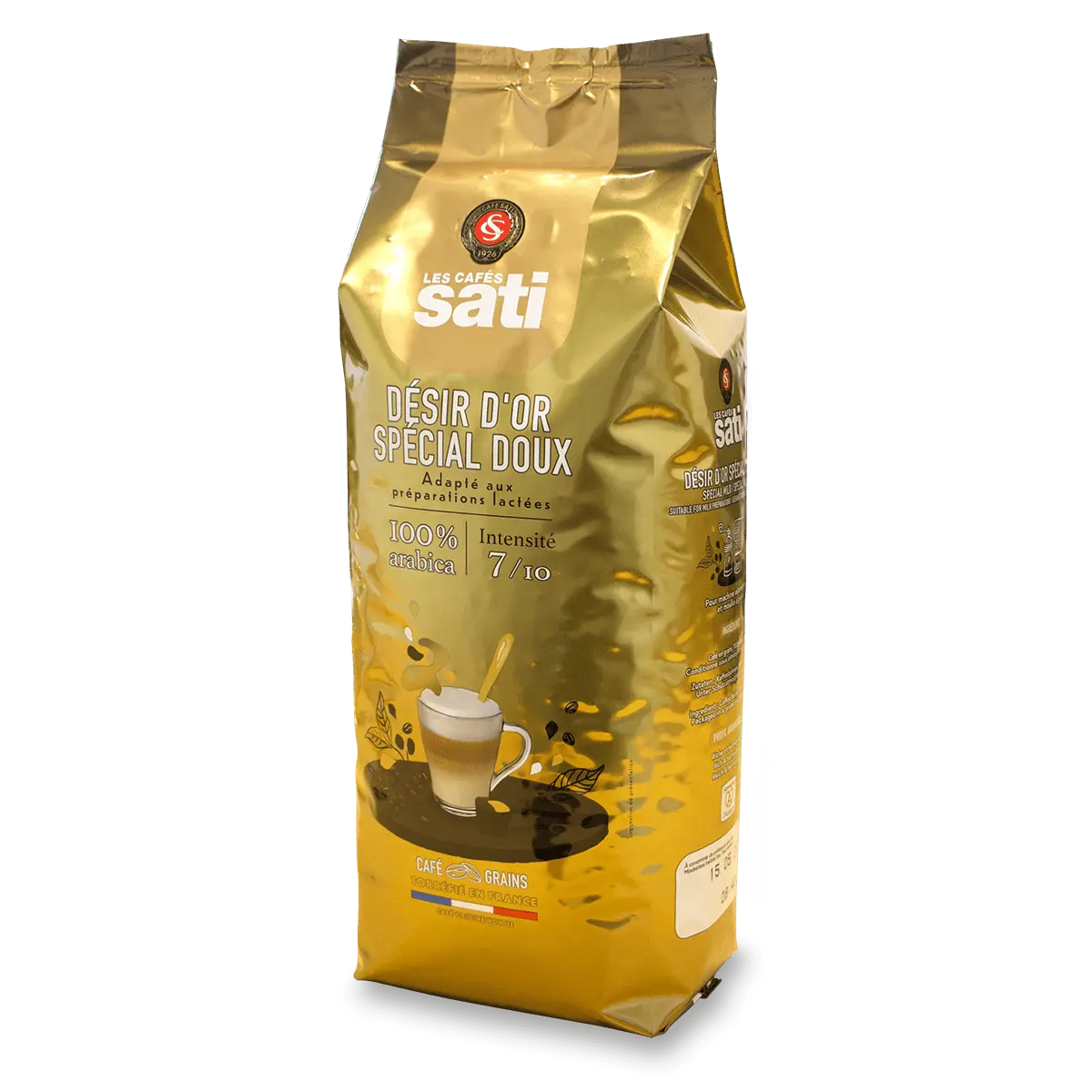 Sati Désir d´Or Speciál Doux - zrnková káva - 1 kg