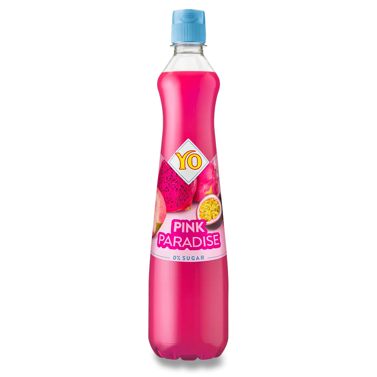 Yo - ovocný sirup bez cukru - Pink Paradise, 0,7 l