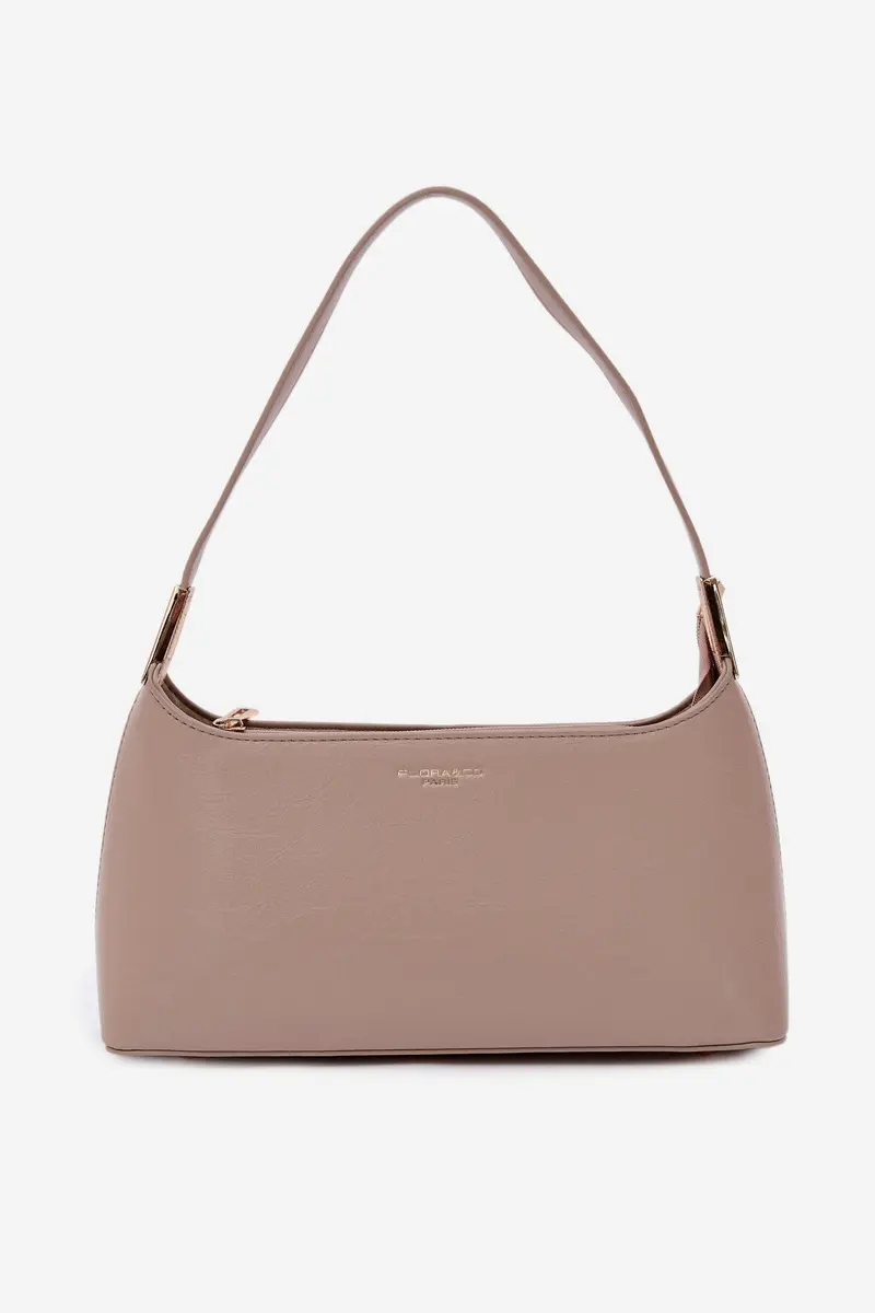 Flora&amp;Co Eco Leather Kabelka, Tmavá Béžová