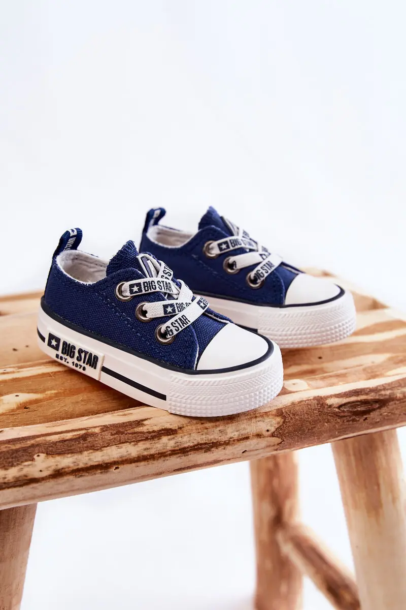 BIG STAR SHOES Dětské látkové tenisky BIG STAR