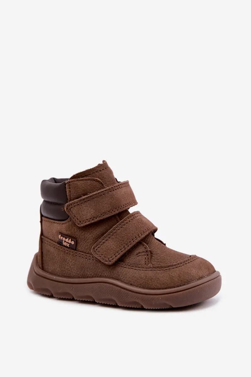 Dětská kožená barefoot kotníková obuv Froddo