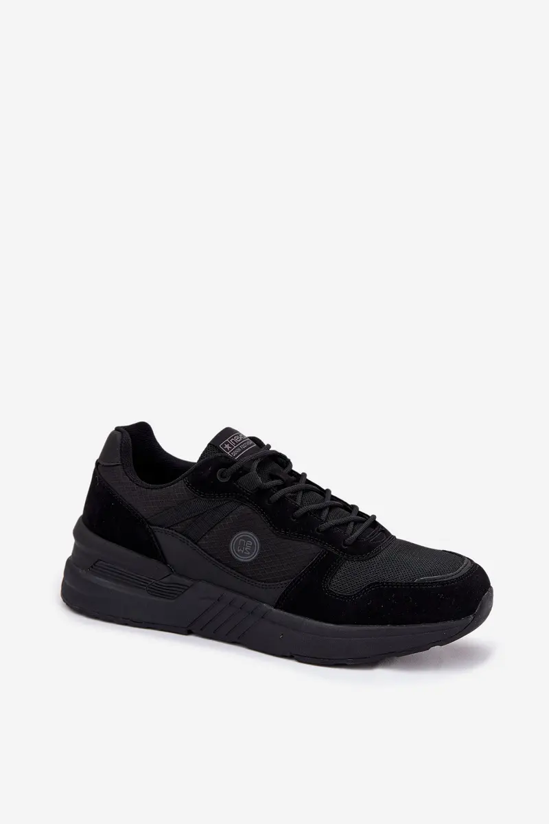 EVENTO Pánské Sportovní Boty Sneakers Na Platformě Černé Hanirin