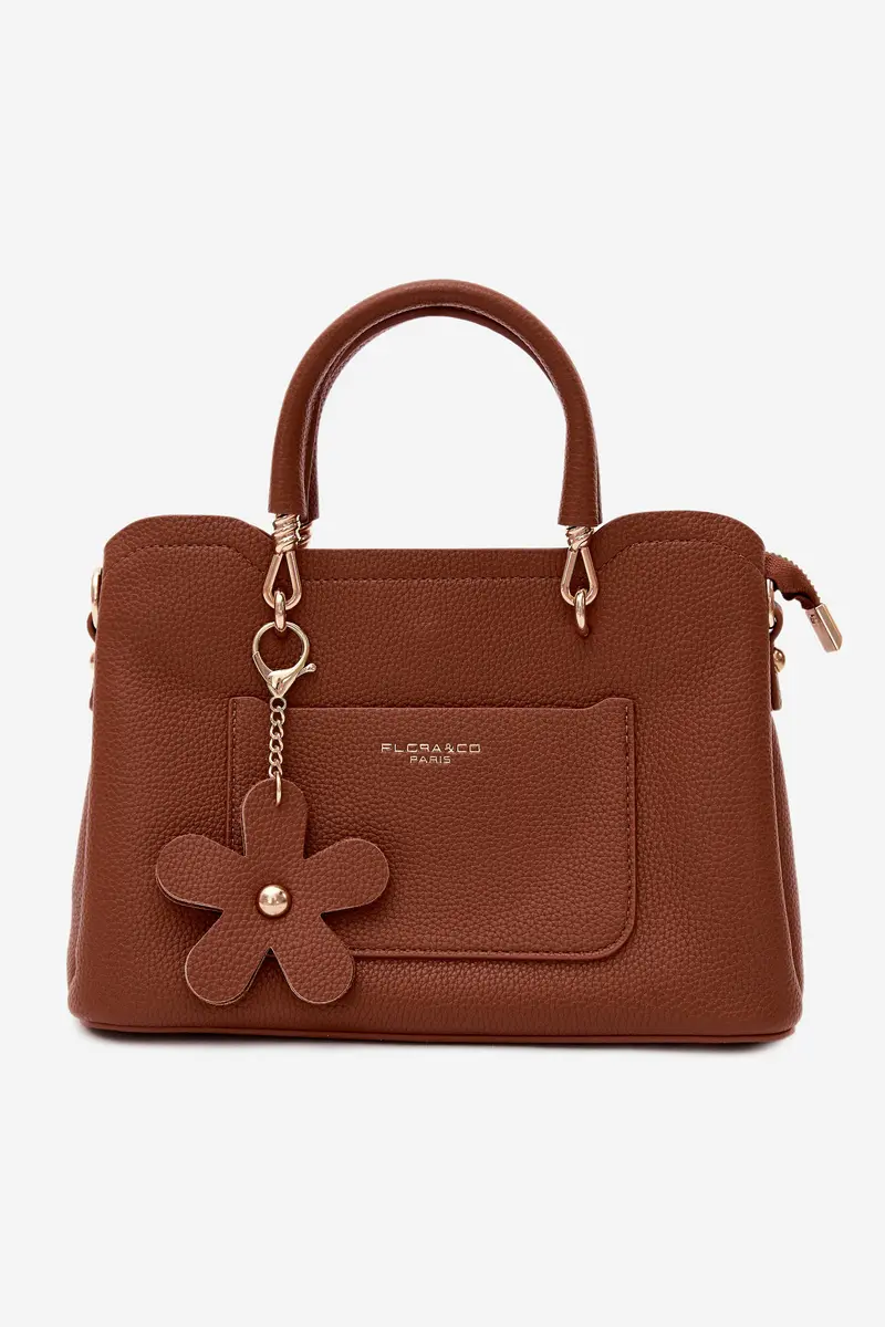Flora&amp;Co Taupe Noomi kabelka z imitace kůže