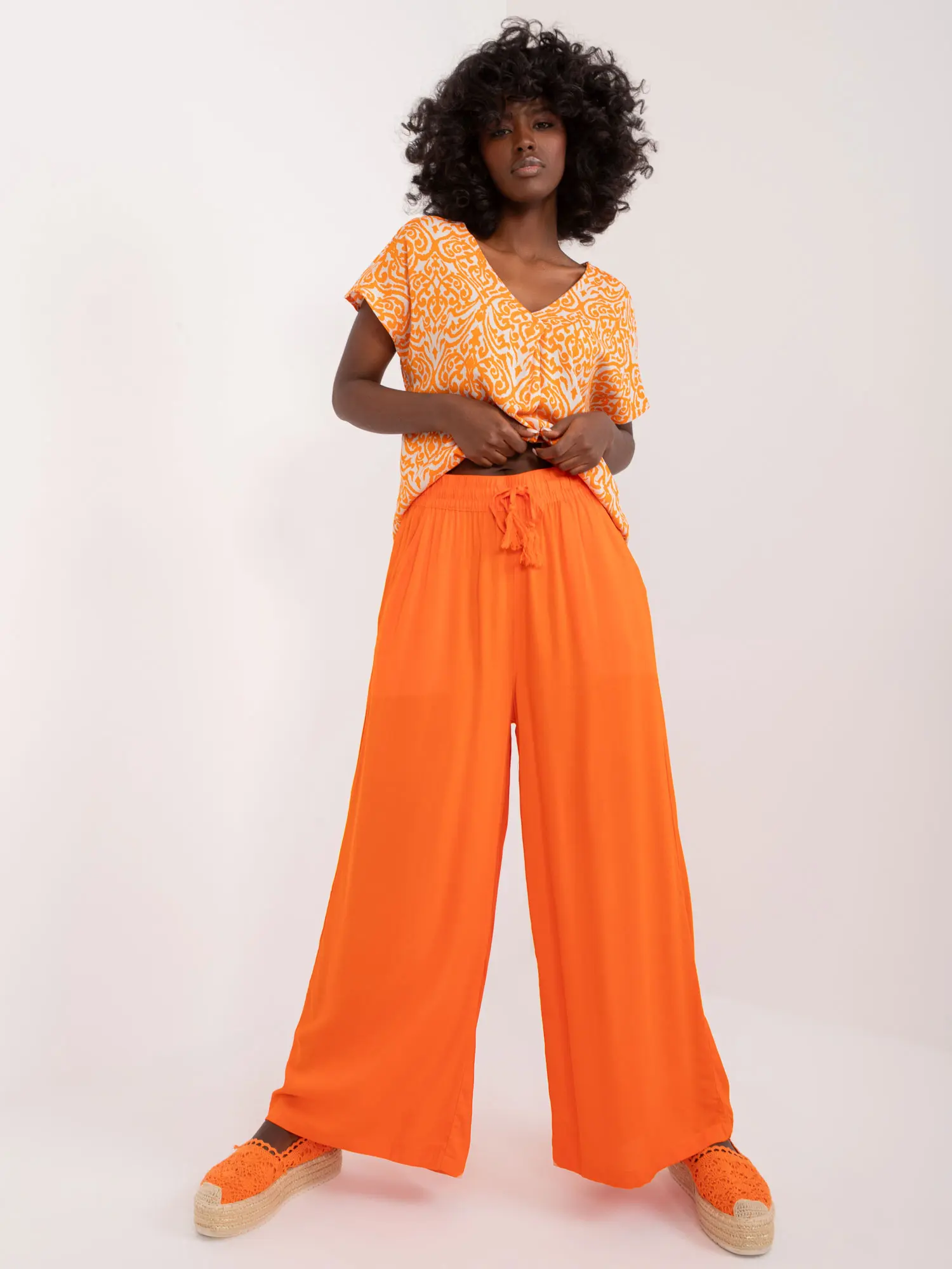 Pants-D73761M62237D-orange