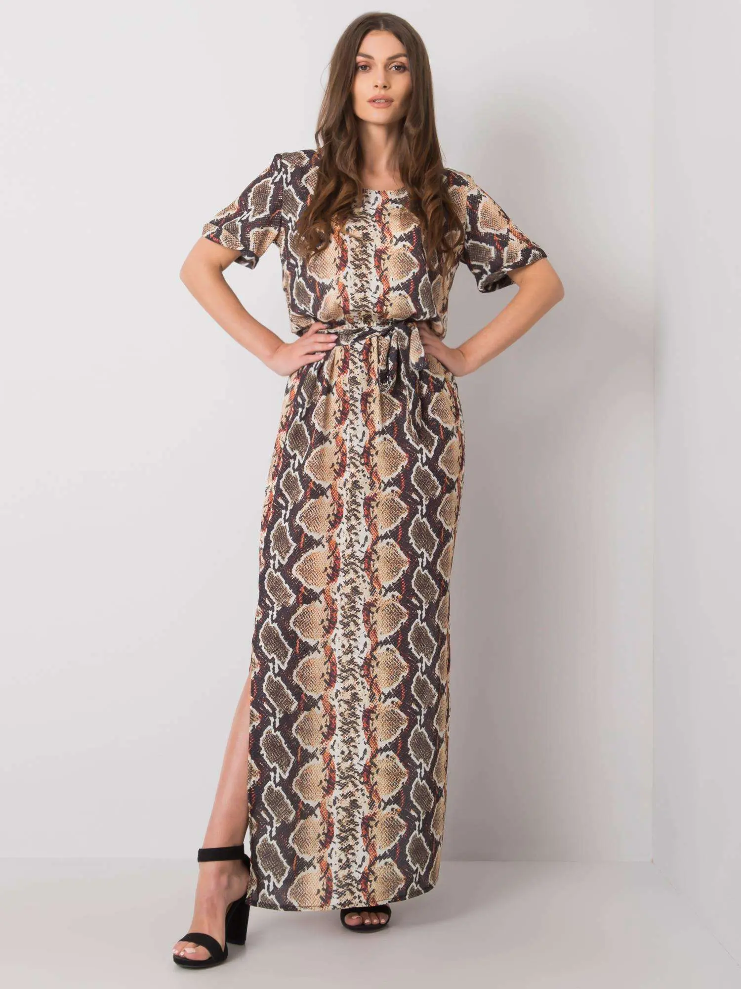 Dress-LK-SK-507343.07P-beige