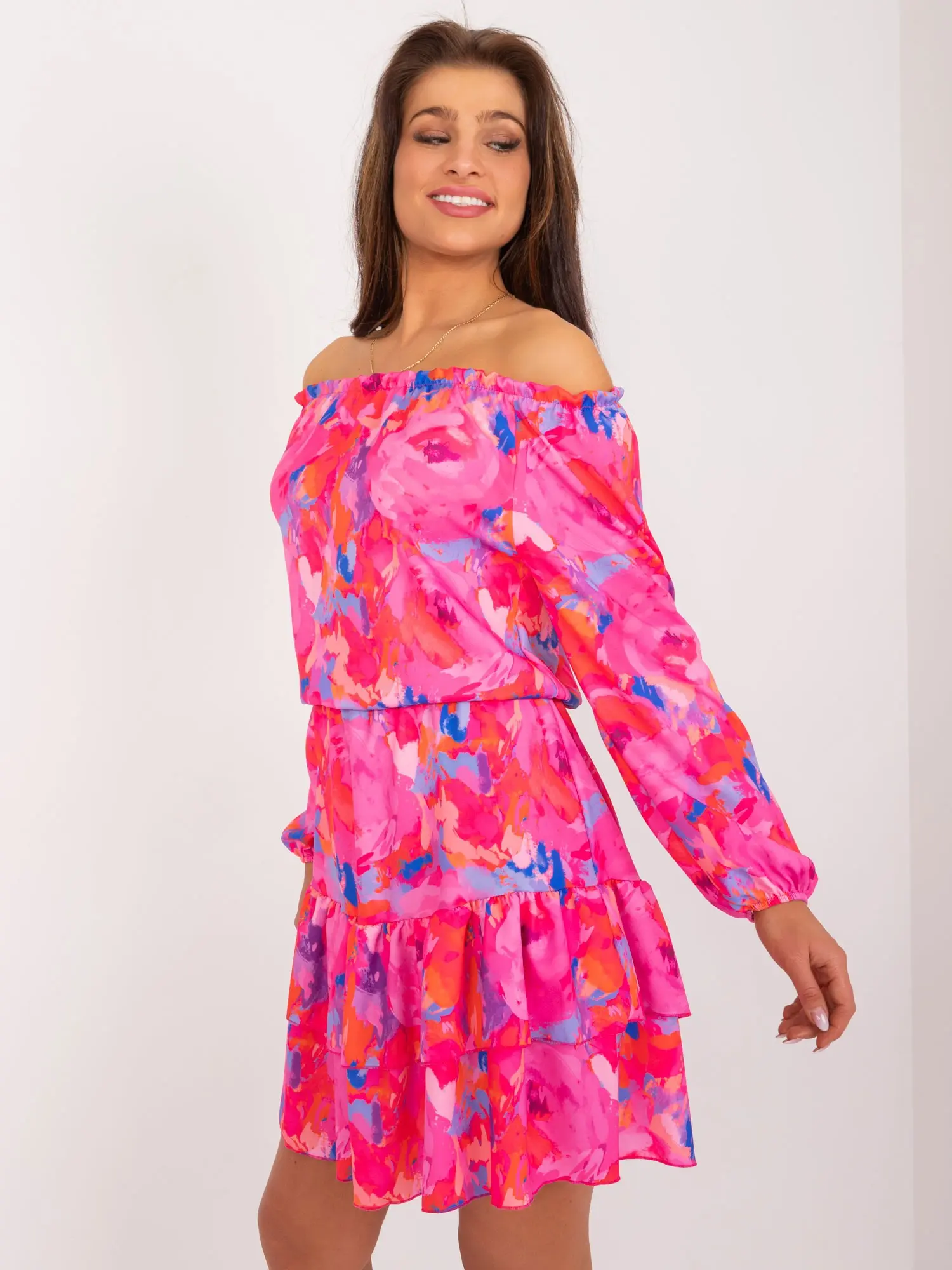 Dress-WN-SK-8282.32-dark pink