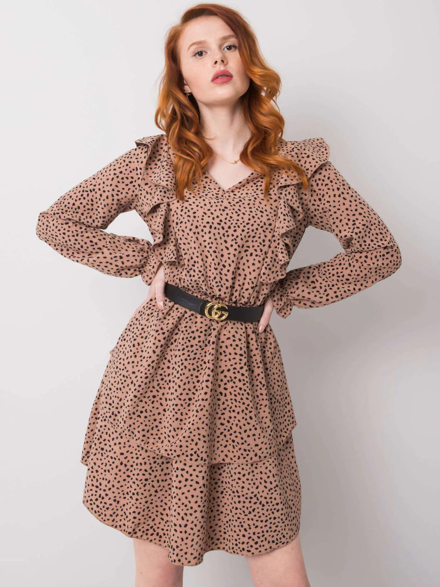 Dress-WN-SK-R824.68-dark beige