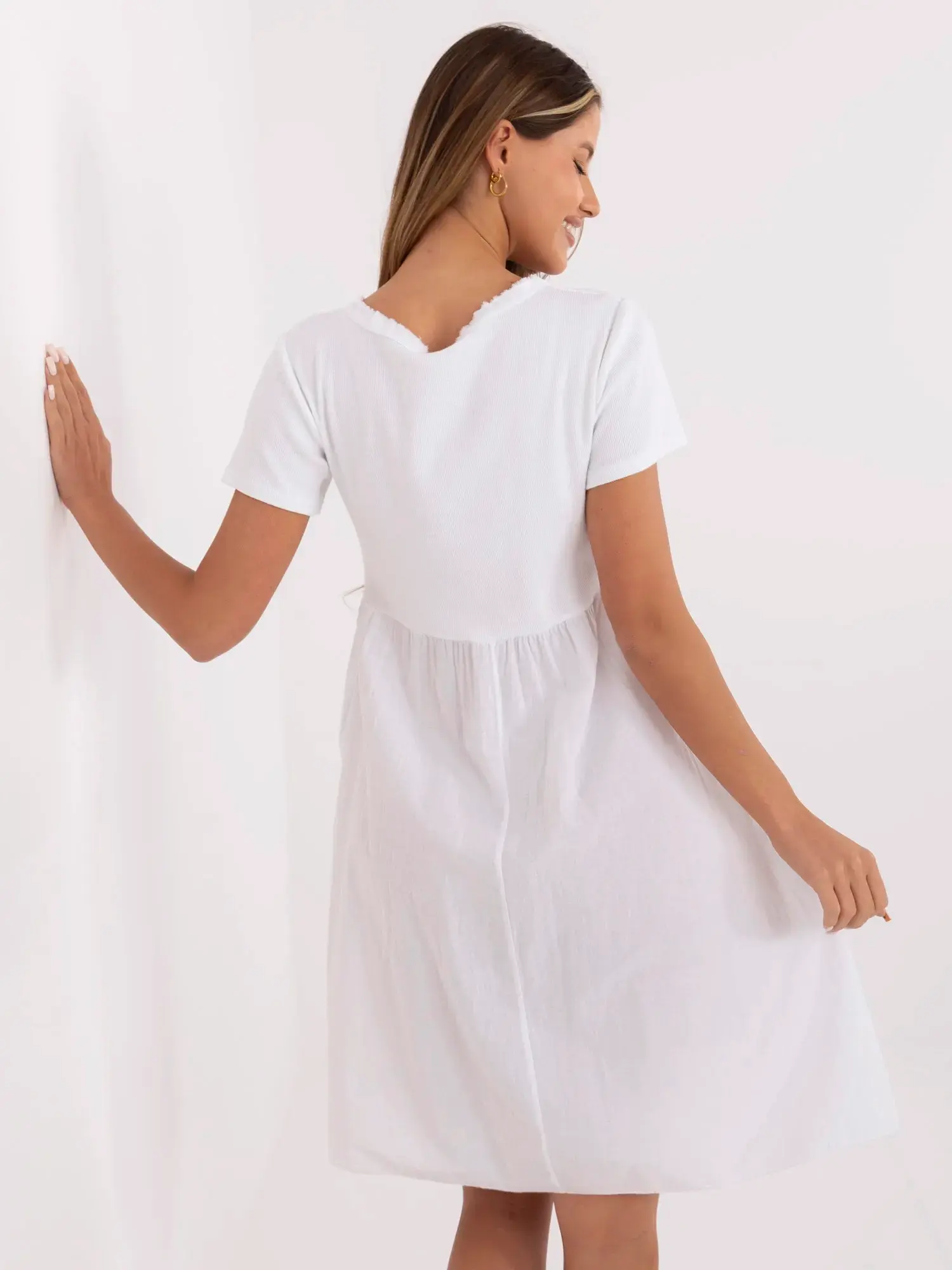 Dress-DHJ-SK-25370.85-white