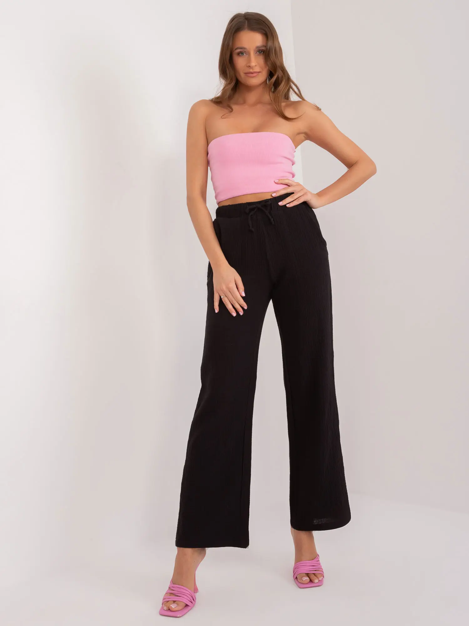 Pants-D70032M62242A4-black