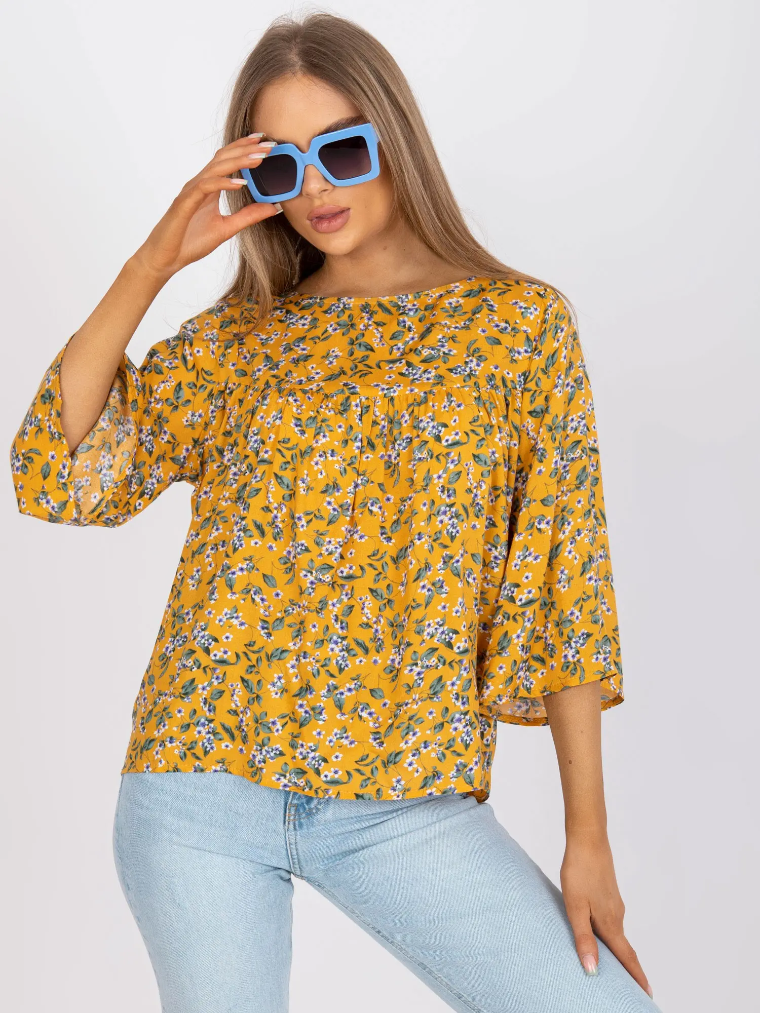 Blouse-CHA-BZ-3203.46-dark yellow