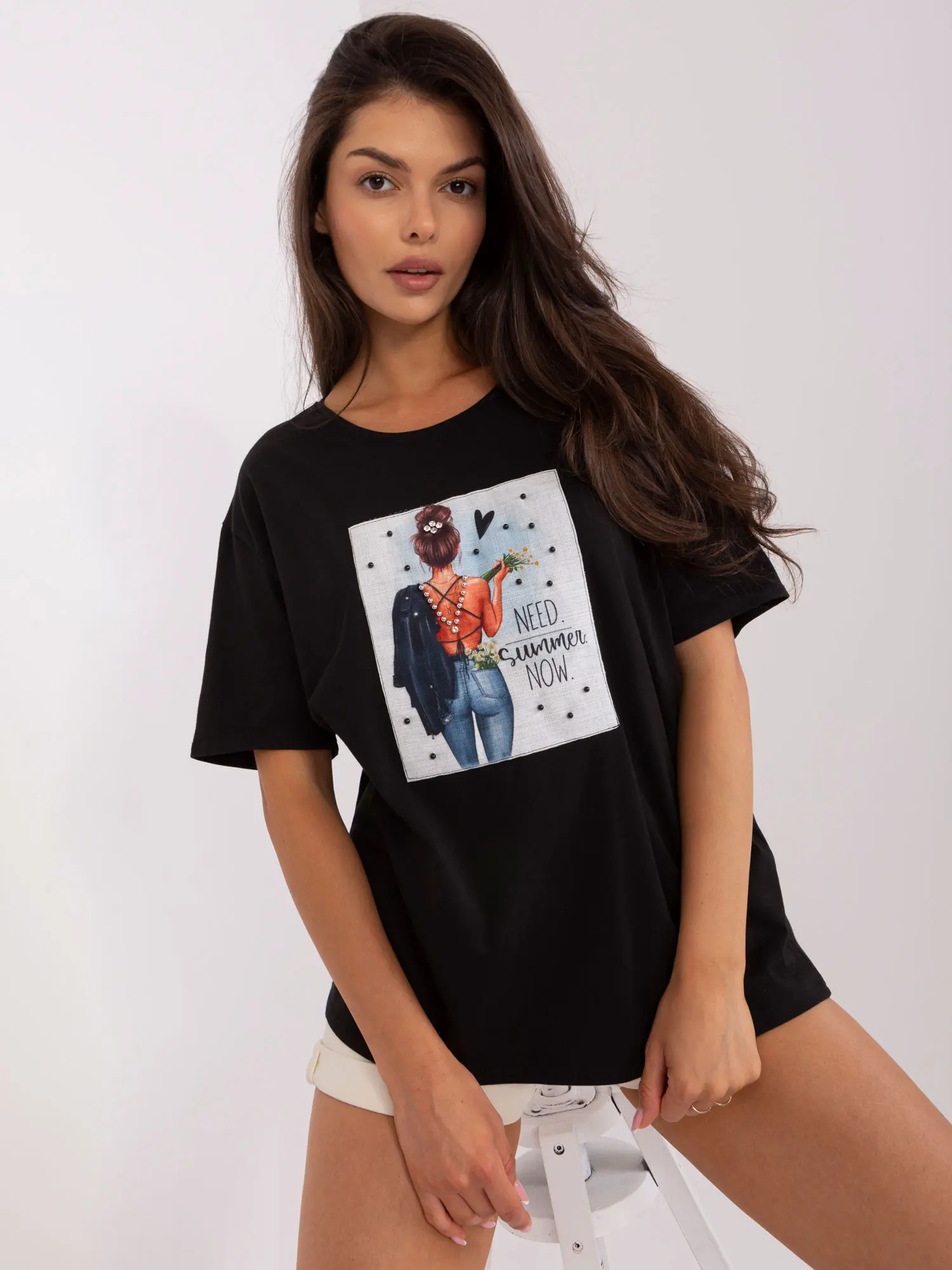 T-shirt-LK-TS-509353.25P-black