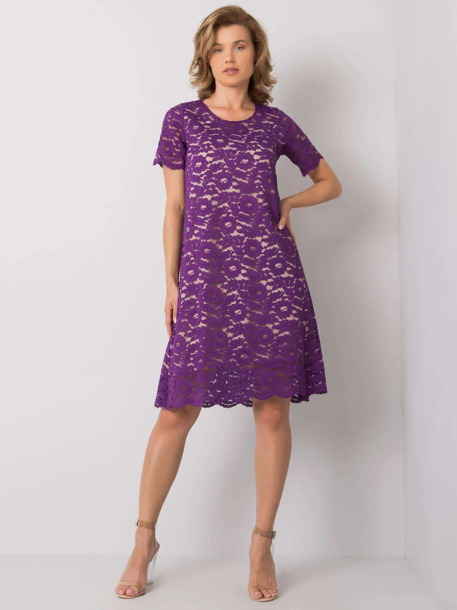 Dress-LK-SK-506732.39P-Dark Purple