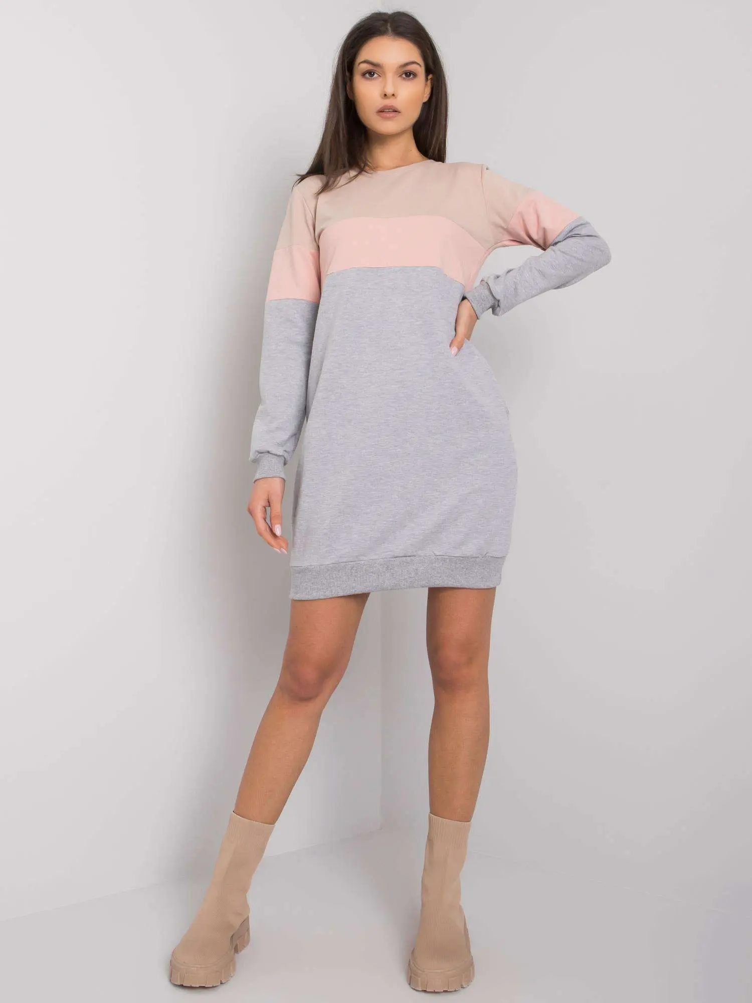 Dress-RV-SK-5869.04-dark beige