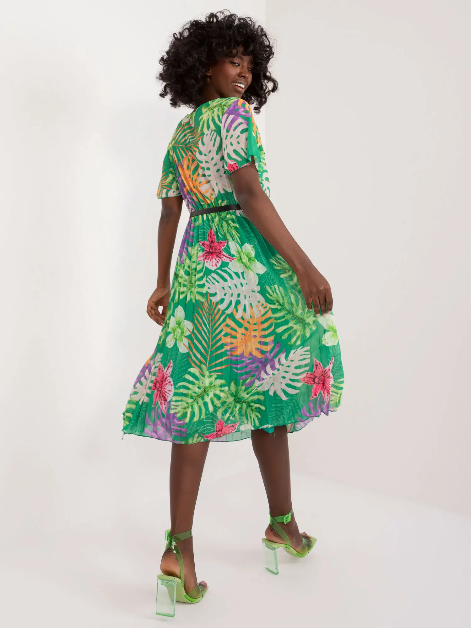 Dress-DHJ-SK-13162-3.90-Green