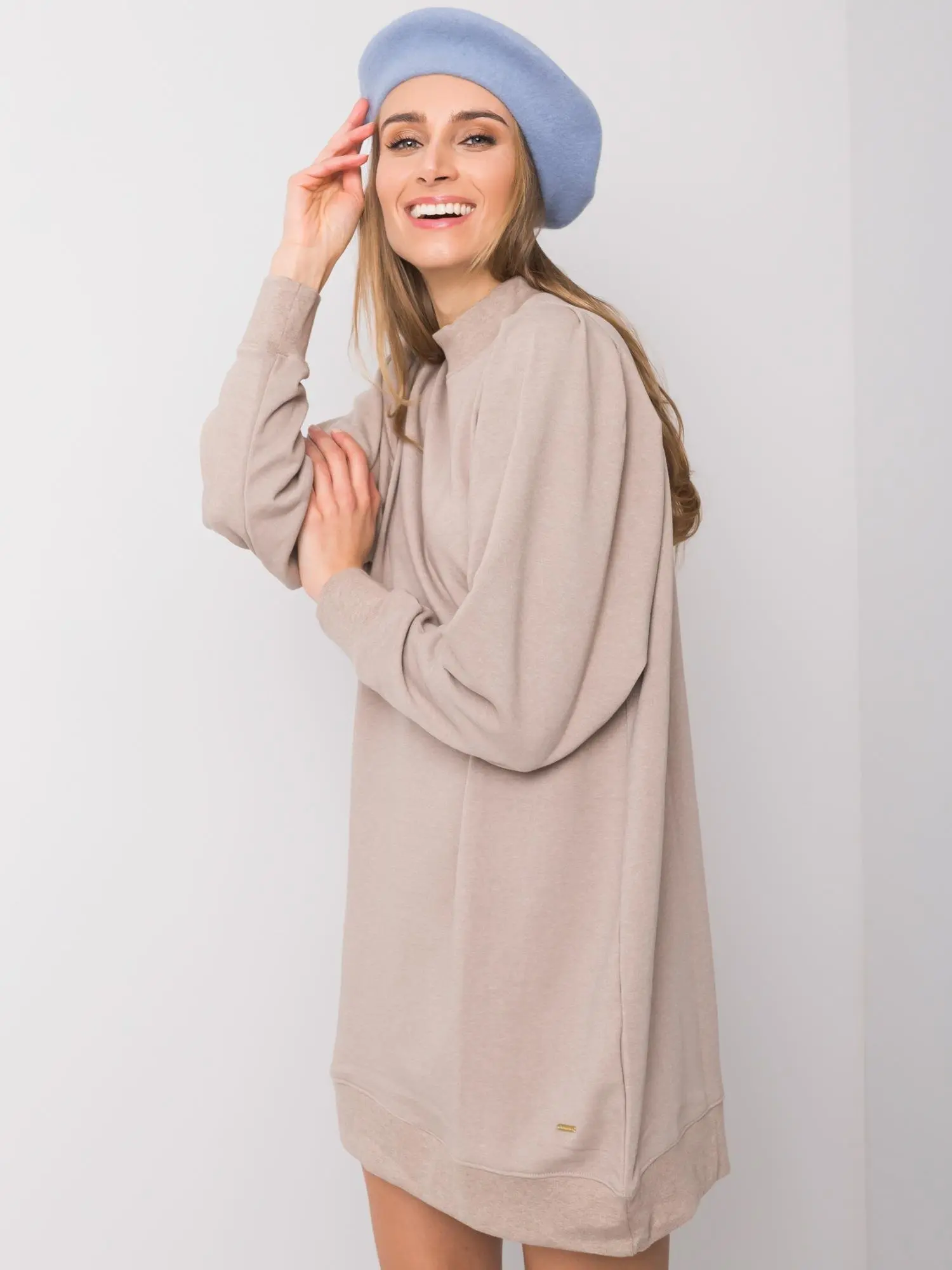Dress-TW-SK-G-084.63-beige