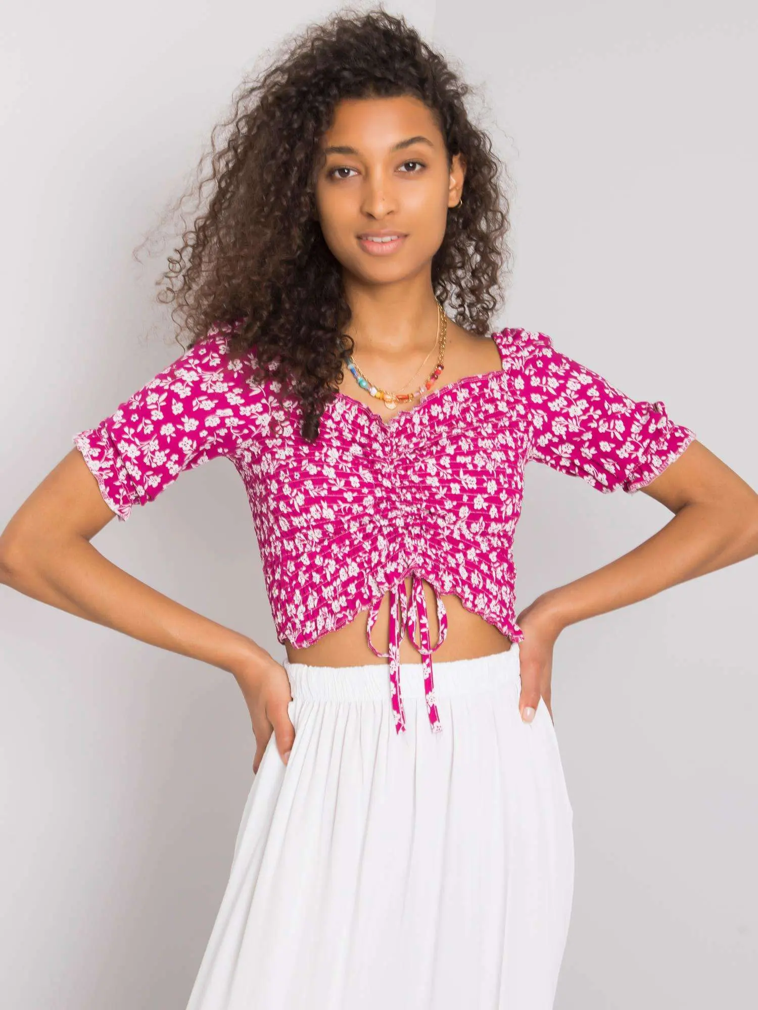 Blouse-RO-BZ-2516.84P-fuchsia